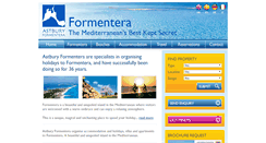 Desktop Screenshot of formentera.co.uk